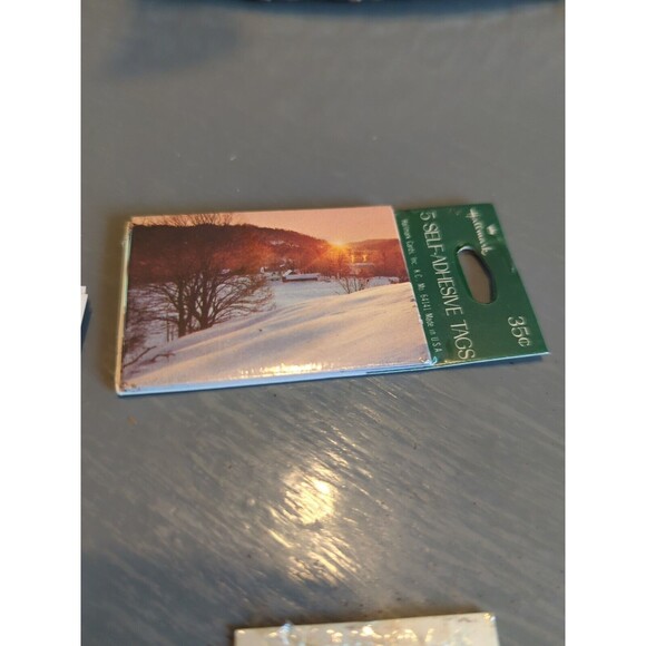 Christmas Gift Tag Package Mixed Lot Hallmark Unbranded Vintage Religious Santa - Picture 6 of 6